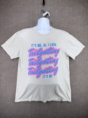 Comfort Colors Tailgating Parody Graphic Tee L